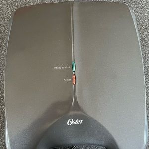 Oster plug in waffle maker